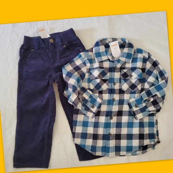 Boys Size 3T NWT Bundle Fall/Winter Lot Clothes Holiday School Gymboree TCP NEW - Picture 7 of 16